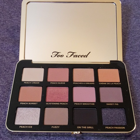 TOO FACED WHITE PEACH EYESHADOW PALETTE - Picture 8 of 8